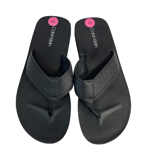 Calvin Klein Other - Calvin Klein Men’s Flip Flops Size 11